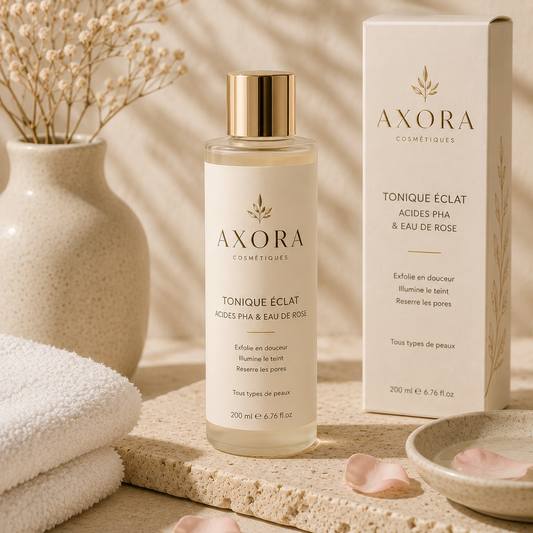 Tonique Éclat Acides PHA & Eau de Rose